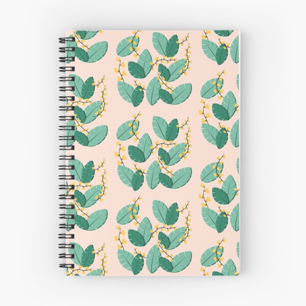 Item preview, Monstera Leaves with Yellow Flowers on Pink Background designed and sold by SkyOfStickers.