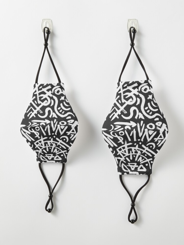 Alternate view of My Monocrome Tribe Mask
