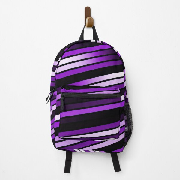 Item preview, Purple stripes moving from left to right in a diagonal line designed and sold by Graphics By Craig.