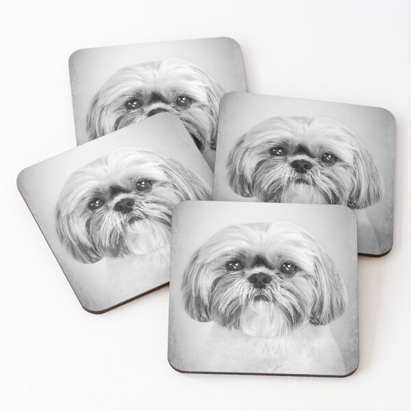 Item preview, Shih Tzu dog - BW Vintage - D84 designed and sold by DecoVintage.