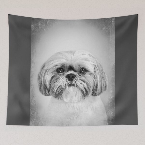 Item preview, Shih Tzu dog - BW Vintage - D84 designed and sold by DecoVintage.