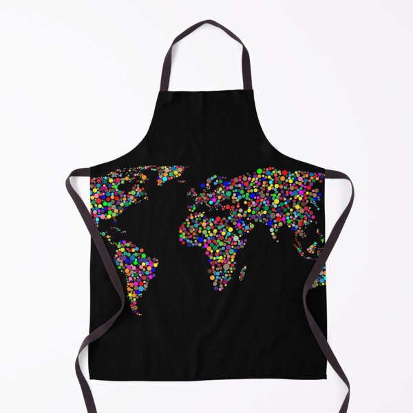 Item preview, Map of the World Colorful. designed and sold by BEyourself be.