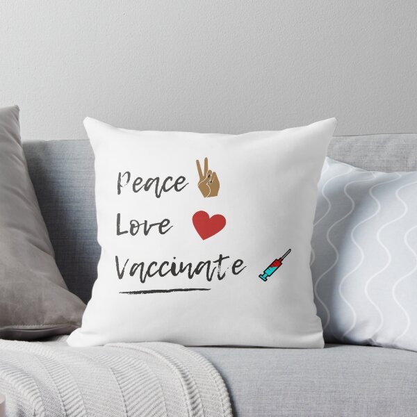 Item preview, Peace, Love, Vaccinate designed and sold by yovannatorres.