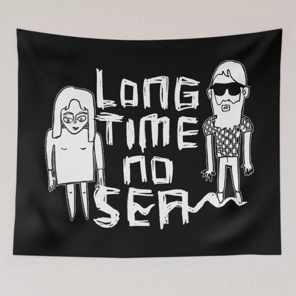 Item preview, Long Time No Sea designed and sold by badlydrawnbabe.