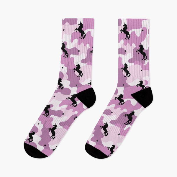 Aperçu de l'œuvre Imprimé camouflage licorne rose créée et vendue par TopTrendNow.