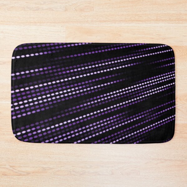 Item preview, Purple dots moving from left to right in a dot matrix style designed and sold by Graphics By Craig.