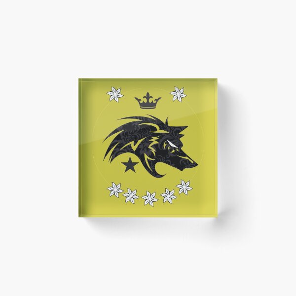 Item preview, Wild Star Wolf | Wild Star Collection | Natural new design designed and sold by InstantHollow.