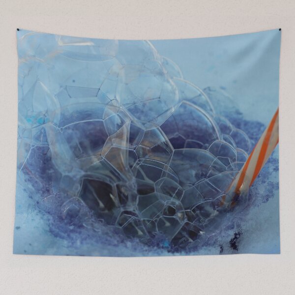 Item preview, Blowing Purple Bubbles in the Snow designed and sold by Susie Kramer.