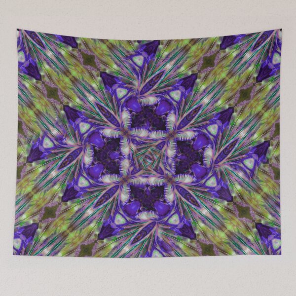 Item preview,   Feather Bloom flower ocean water waves pattern 5 designed and sold by bryansteward.