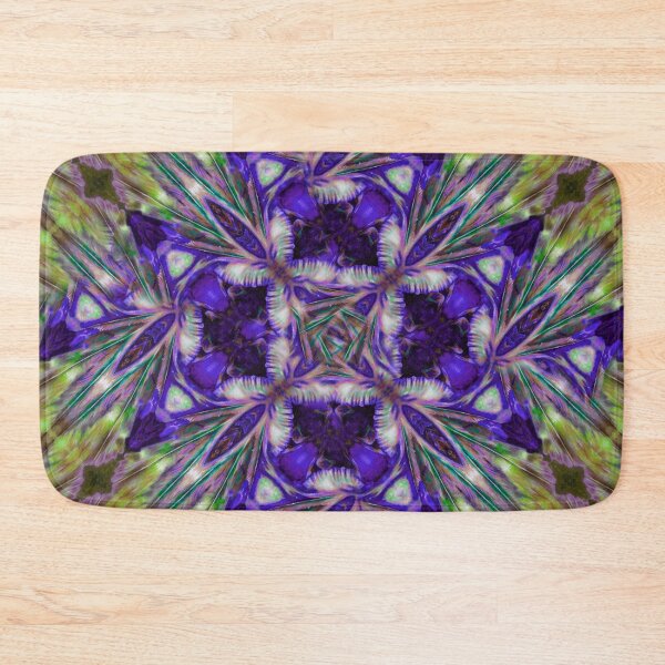 Item preview,   Feather Bloom flower ocean water waves pattern 5 designed and sold by bryansteward.