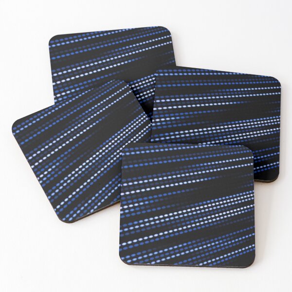 Item preview, Blue dots moving from left to right in a dot matrix style designed and sold by Graphics By Craig.