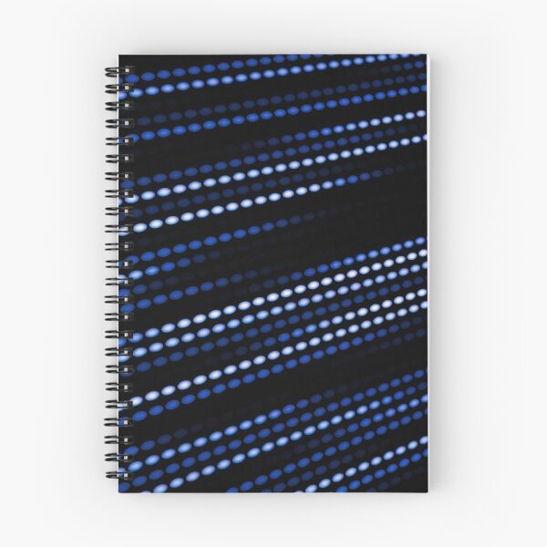 Item preview, Blue dots moving from left to right in a dot matrix style designed and sold by Graphics By Craig.
