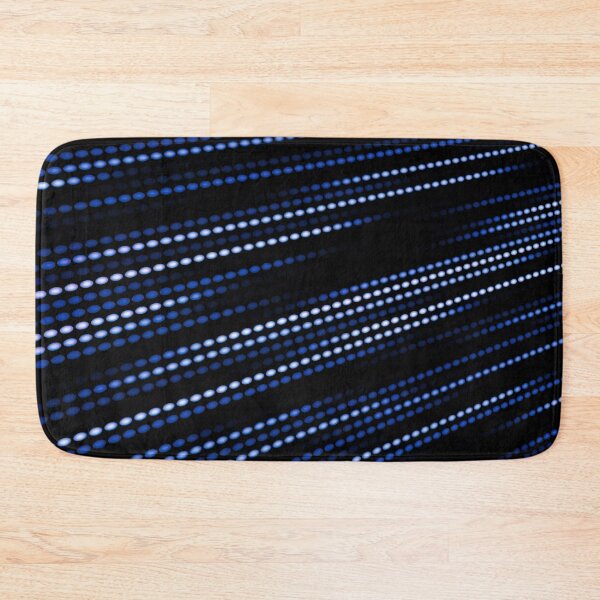 Item preview, Blue dots moving from left to right in a dot matrix style designed and sold by Graphics By Craig.
