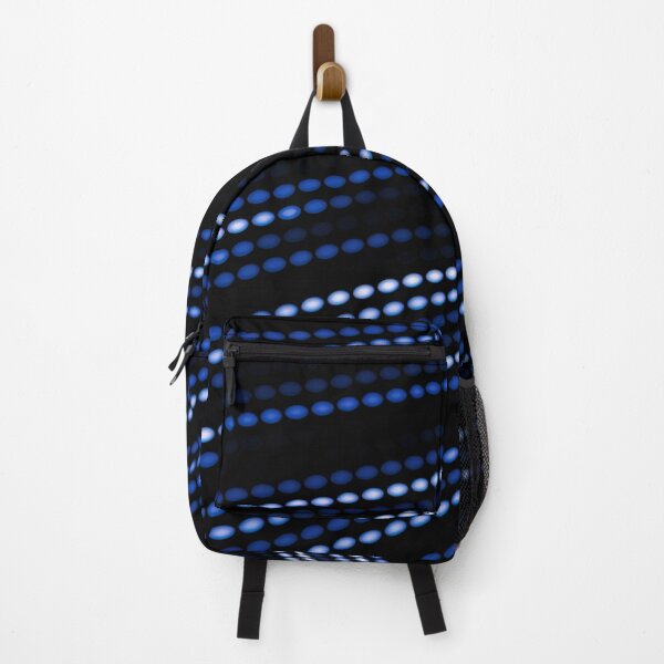 Item preview, Blue dots moving from left to right in a dot matrix style designed and sold by Graphics By Craig.