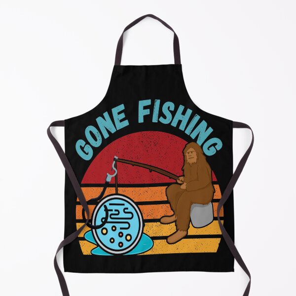 Item preview, MEDICAL LAB SCIENTIST TECH RETRO BIG FOOT GONE FISHING FUNNY MICROBIOLOGY  designed and sold by Hippiesole.