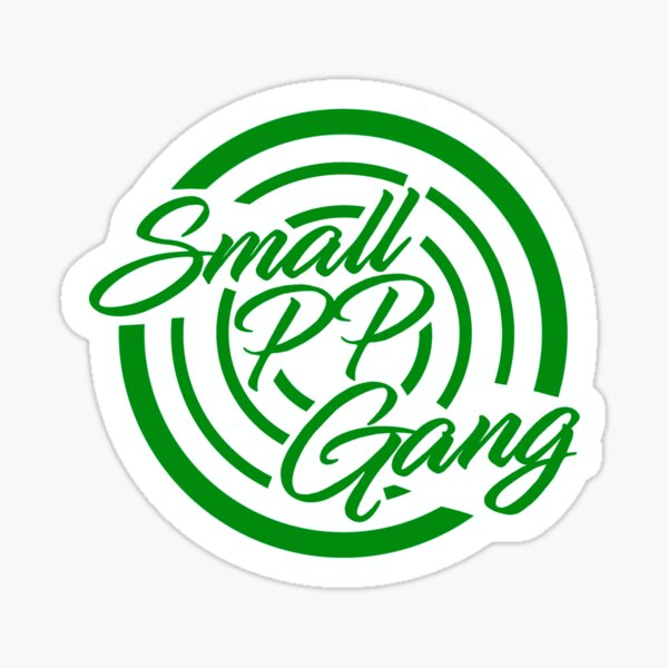 Item preview, Small PP Gang Logo (Green) designed and sold by Small-PP-Gang.
