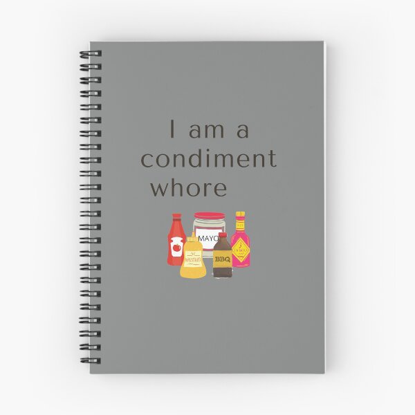 Item preview, Condiment Whore designed and sold by SportyDogShop.