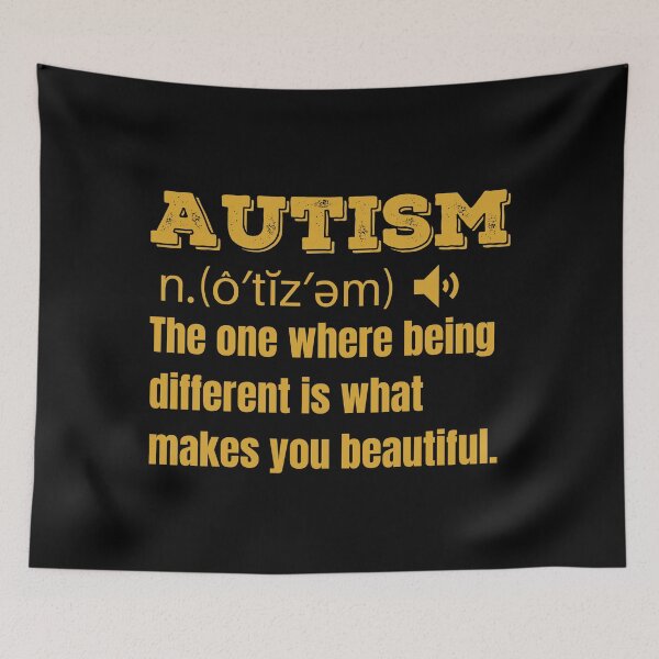 Item preview, Autism Definition designed and sold by EmotionArt.