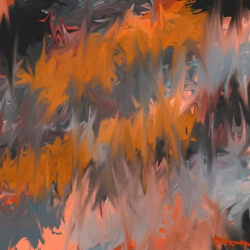 Artwork thumbnail, Orange Ripples by headtrackerart