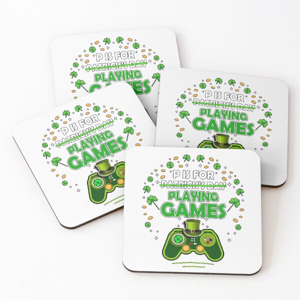 Item preview, P Is For Playing Games Funny St Patrick's Gamer Boy Men Gift designed and sold by marcek.