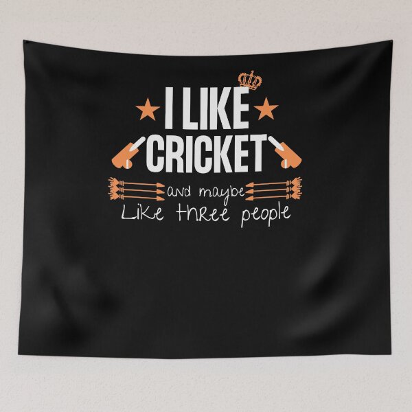 Item preview, I Like Cricket And Maybe Like Three People Funnt I Like Cricket Gift For Dad  designed and sold by arteesy.