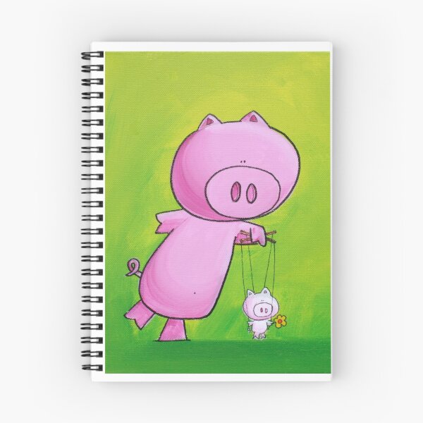 Item preview, Splatter Puppet Pig designed and sold by SplatterBubble.