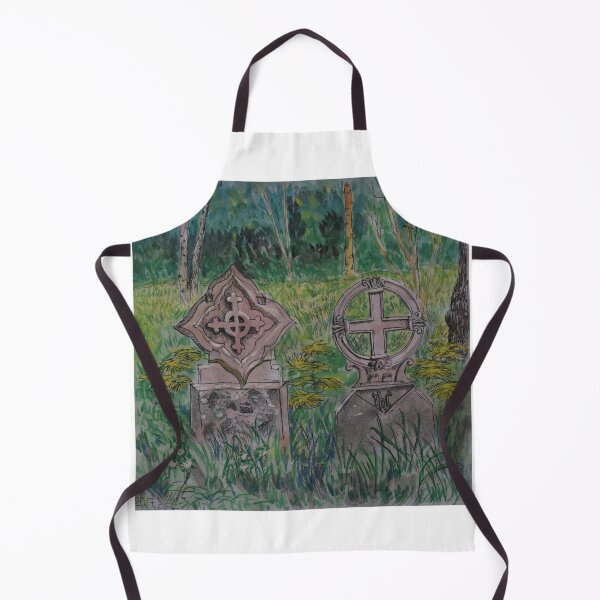Item preview, Watercolour Sketch- Linton Church Graveyard, Cambridgeshire designed and sold by Igor Pozdnyakov.