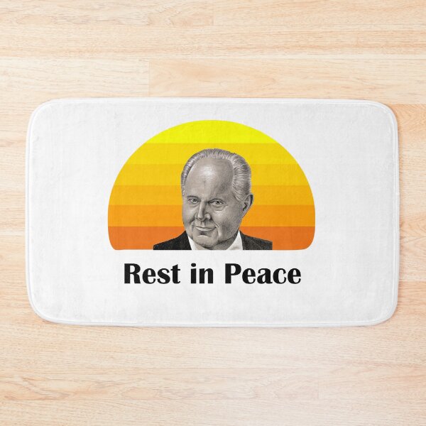 Item preview, rest in peace rush limbaugh designed and sold by GalaxyStoreDZ.
