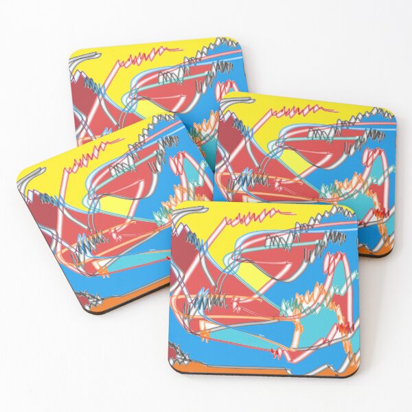 Item preview, Pop Art Ripples designed and sold by headtrackerart.