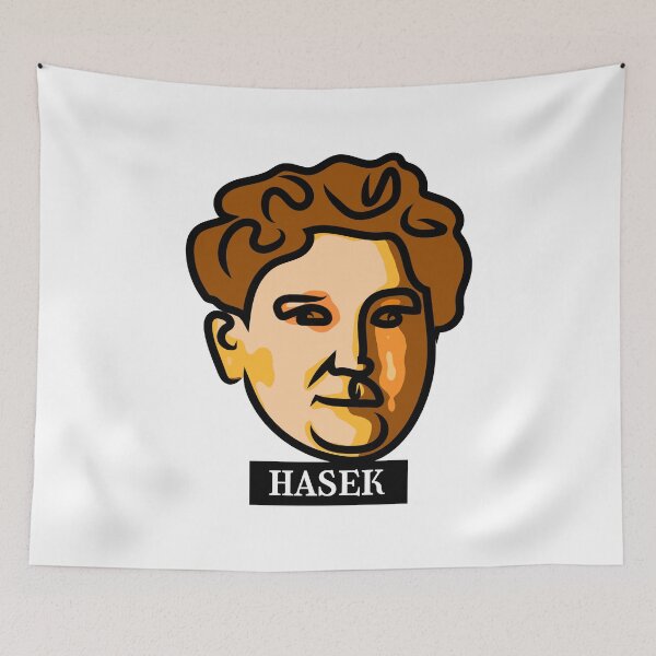 Item preview, Portrait of the writer Hasek designed and sold by Xdelacra.
