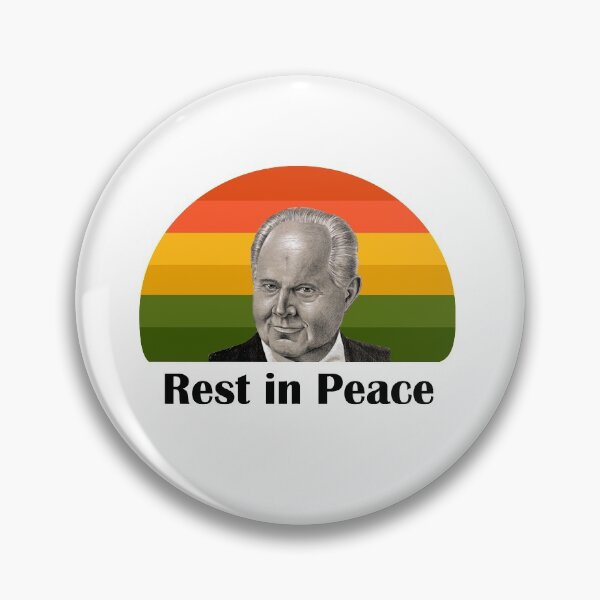 Item preview, rest in peace rush limbaugh designed and sold by GalaxyStoreDZ.