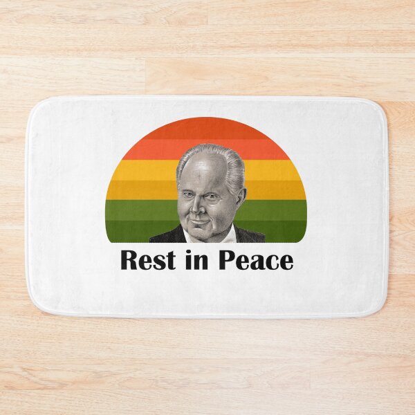 Item preview, rest in peace rush limbaugh designed and sold by GalaxyStoreDZ.