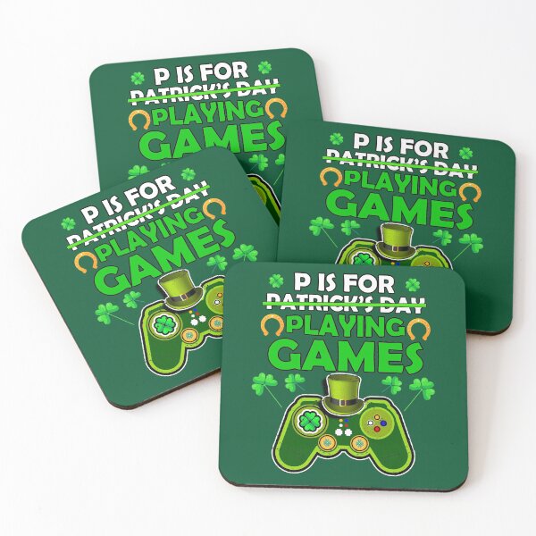 Item preview,  P Is For Playing Games Funny St Patrick's Gamer Boy Men Gift designed and sold by marcek.