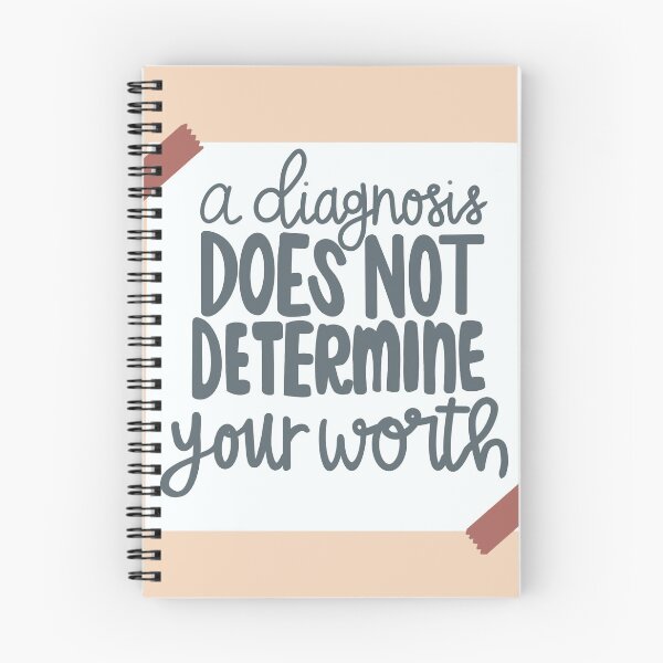 Item preview, A diagnosis does not determine your worth designed and sold by laneyebrown.