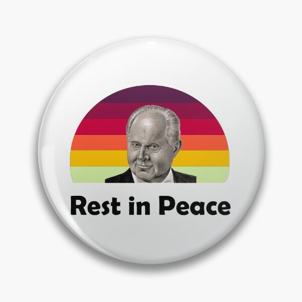 Item preview, rest in peace rush limbaugh designed and sold by GalaxyStoreDZ.
