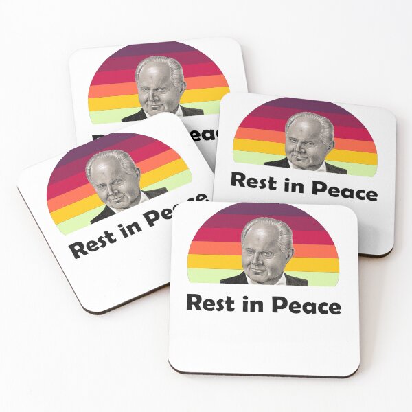 Item preview, rest in peace rush limbaugh designed and sold by GalaxyStoreDZ.