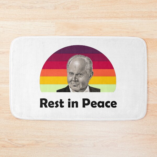 Item preview, rest in peace rush limbaugh designed and sold by GalaxyStoreDZ.