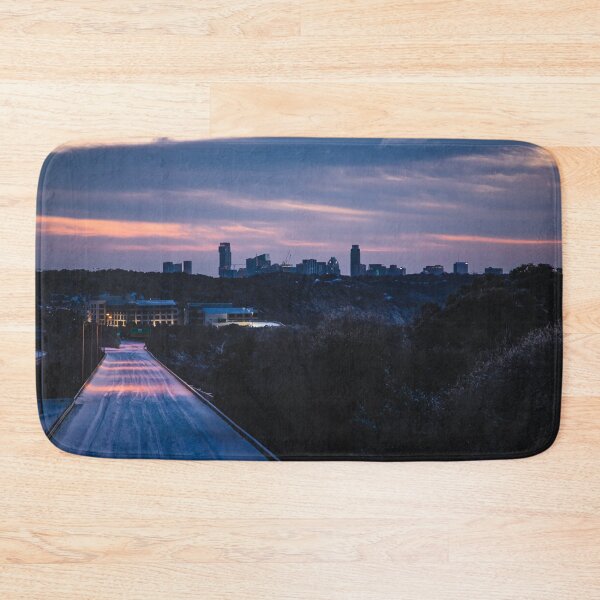 Item preview, Snowy Austin Sunrise (Texas Snowstorm) designed and sold by jonesing.