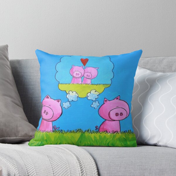 Aperçu de l'œuvre Amants de porc d'éclaboussure créée et vendue par SplatterBubble.