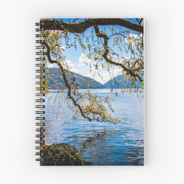 Item preview, View from beneath a tree over the Lake of Lugano in Ticino, Switzerland designed and sold by Michael Brewer.