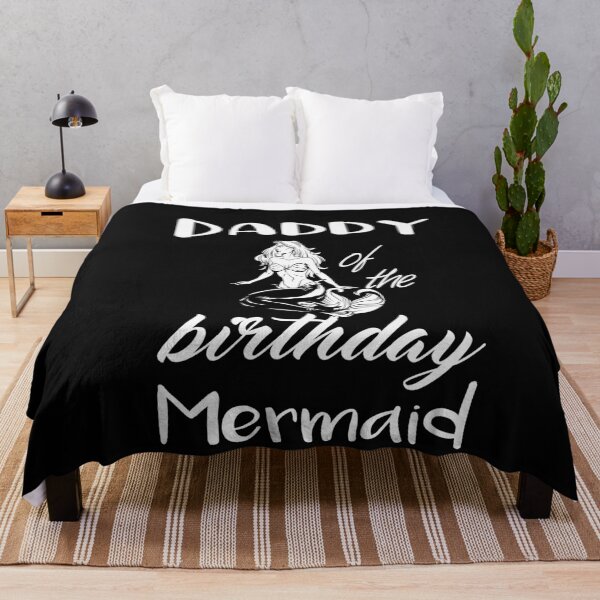 Item preview, Daddy Of The Birthday Mermaid Classic t-shirt designed and sold by Ikgha.