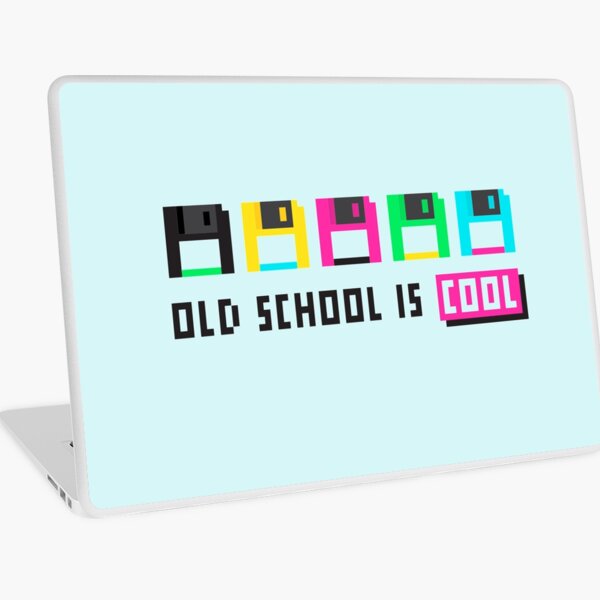 80s Disks Laptop Skin