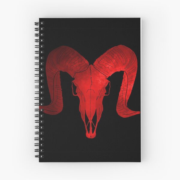 Item preview, Ram Skull (Red) designed and sold by geoceltic.