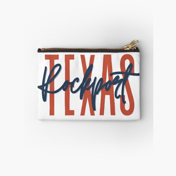 Item preview, Rockport Texas // Script Design // State Flag Colors designed and sold by KylieBeth Designs.