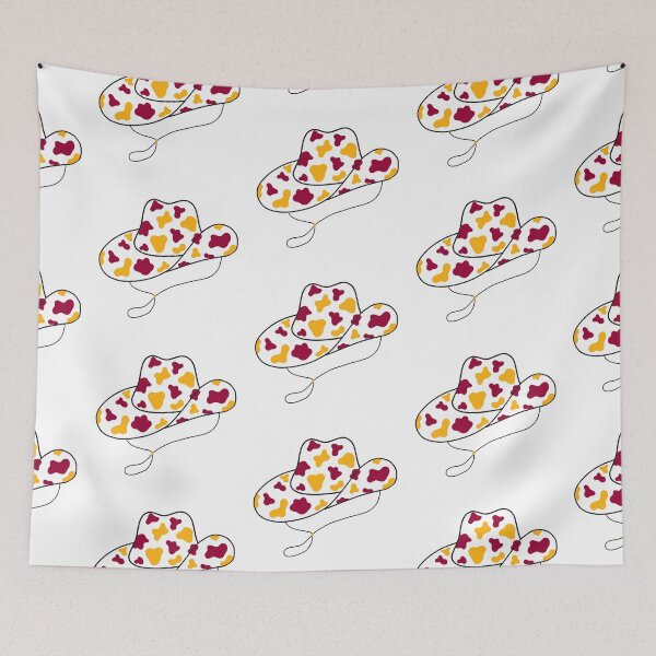 Item preview,  University of Southern California cowboy hat (white background)  designed and sold by lizashubaderov.