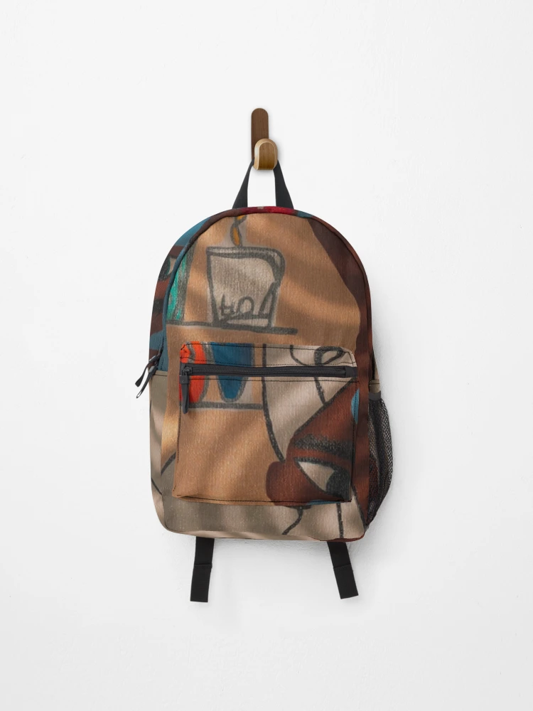 Thumbnail 1 of 3, Backpack, ABSTRACT art designed and sold by irene karas.
