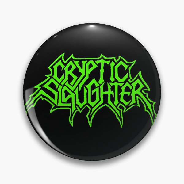Item preview, Cryptic Slaughter - Logo 1 (Neon Lime Green) designed and sold by Cyrus Valero.