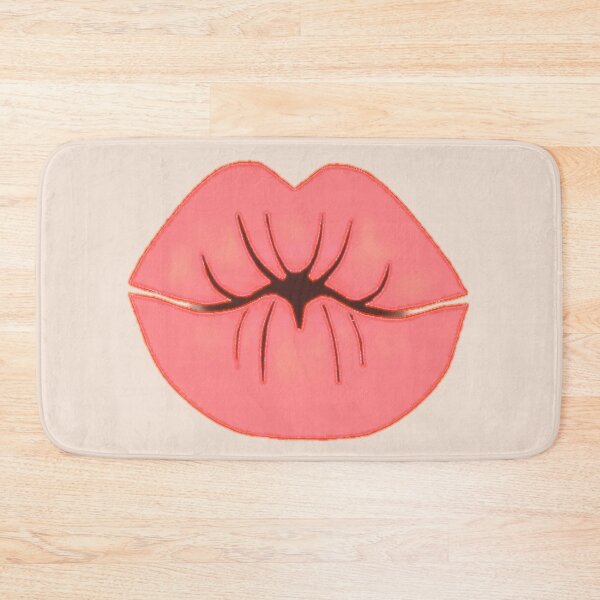 Item preview, Coral Matte Lipstick Lips Kiss designed and sold by ViewerEqualsPhoton.