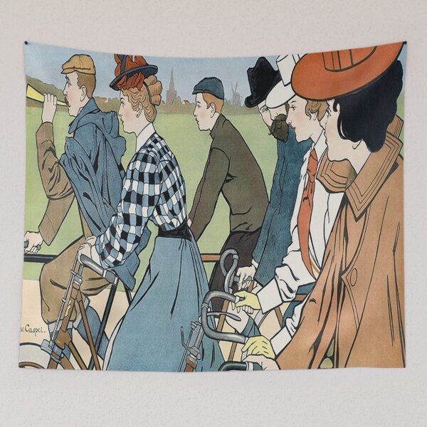 Item preview, Vintage Cyclist Poster designed and sold by Slydell1.