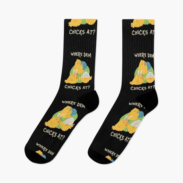 Item preview, Where Dem Chicks At? designed and sold by Crafty-Mornings.